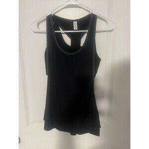 NWT Under Armour Womens 2 in 1 Knockout Tank Heat Gear Black Size Small